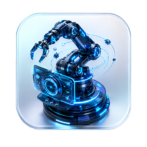 Robot Control 3D icon
